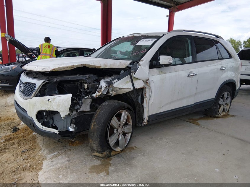 2012 Kia Sorento VIN 5XYKU3A66CG219772 IAAI salvage auction — FRONT END, Clear (Florida), sold $550 on 2026-07-28 (photo 6)