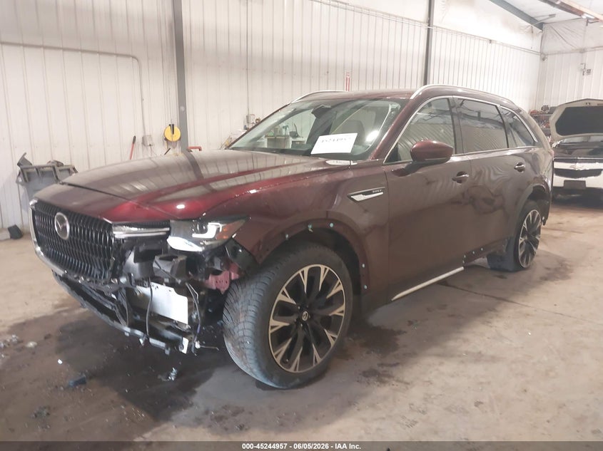 2024 Mazda Cx-90 VIN JM3KKDHA4R1151364 IAAI salvage auction — FRONT END, Salvage Title, sold $1,000 on 2026-07-21 (photo 2)