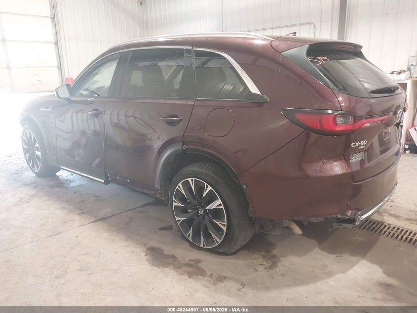 2024 Mazda Cx-90 VIN JM3KKDHA4R1151364 IAAI salvage auction — FRONT END, Salvage Title, sold $1,000 on 2026-07-21 (photo 3)