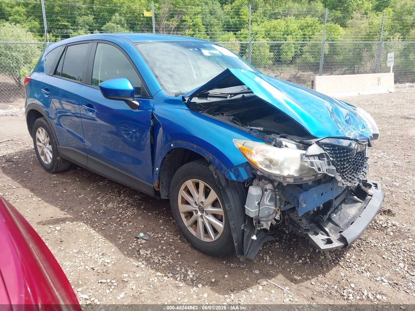2014 Mazda Cx-5 VIN JM3KE2CY9E0339474 IAAI salvage auction — FRONT END, Salvage (Illinois), sold $875 on 2026-07-22 (photo 1)