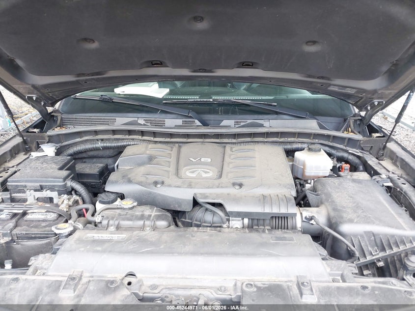 2016 Infiniti Qx80 VIN JN8AZ2NCXG9401834 IAAI salvage auction — REAR END, Salvage Title, sold $4,050 on 2026-07-13 (photo 9)