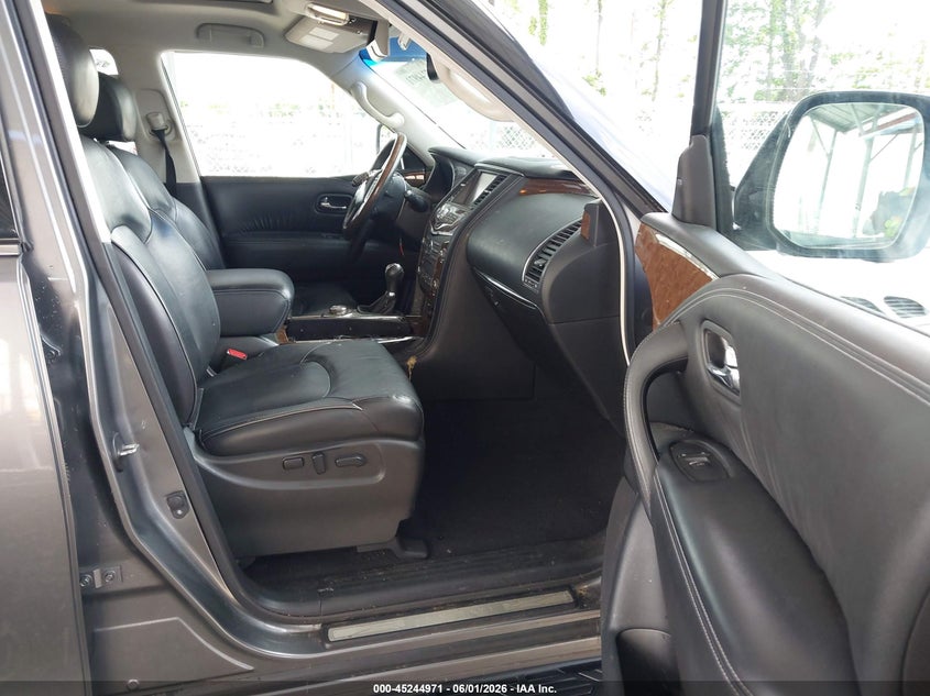2016 Infiniti Qx80 VIN JN8AZ2NCXG9401834 IAAI salvage auction — REAR END, Salvage Title, sold $4,050 on 2026-07-13 (photo 5)
