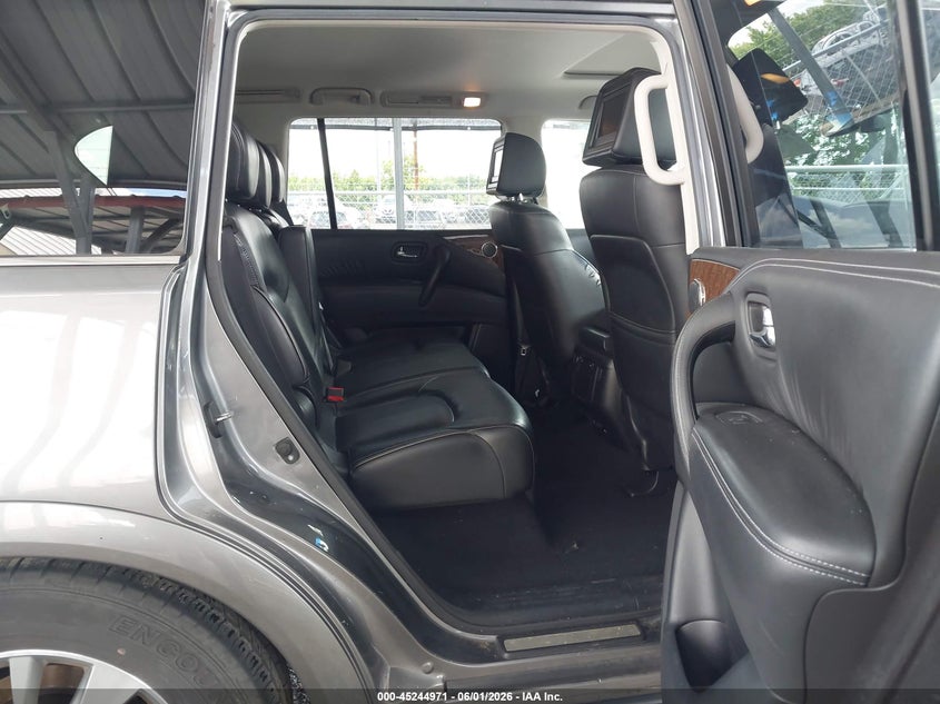 2016 Infiniti Qx80 VIN JN8AZ2NCXG9401834 IAAI salvage auction — REAR END, Salvage Title, sold $4,050 on 2026-07-13 (photo 8)