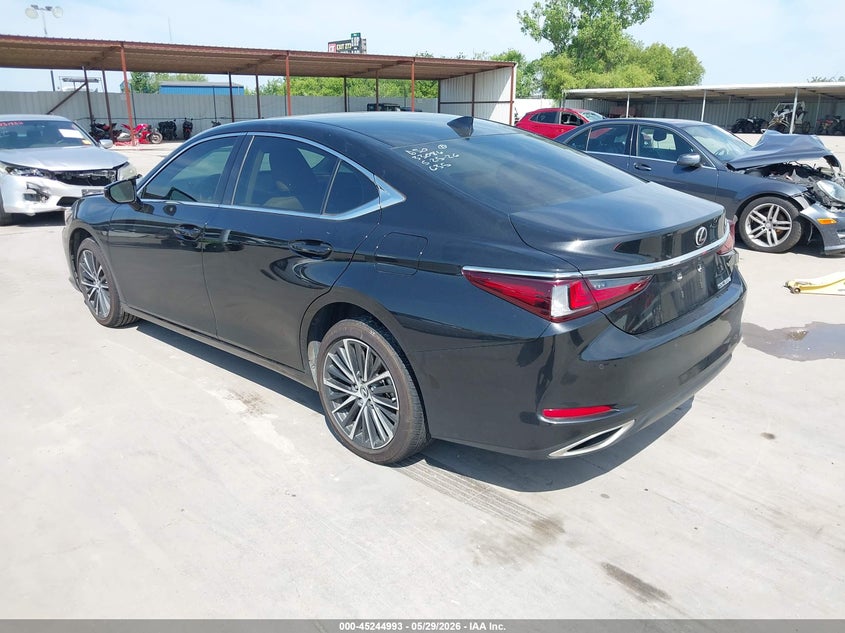 2024 Lexus ES VIN 58ADZ1B17RU182860 IAAI salvage auction — SIDE, Salvage Title, sold $12,600 on 2026-07-24 (photo 3)