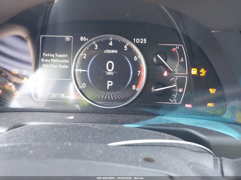 2024 Lexus ES VIN 58ADZ1B17RU182860 IAAI salvage auction — SIDE, Salvage Title, sold $12,600 on 2026-07-24 (photo 7)