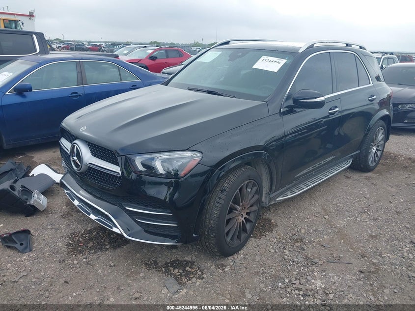 2022 Mercedes-benz Gle VIN 4JGFB4KB3NA622583 IAAI salvage auction — REAR END, Salvage Title, sold $26,250 on 2026-07-28 (photo 2)