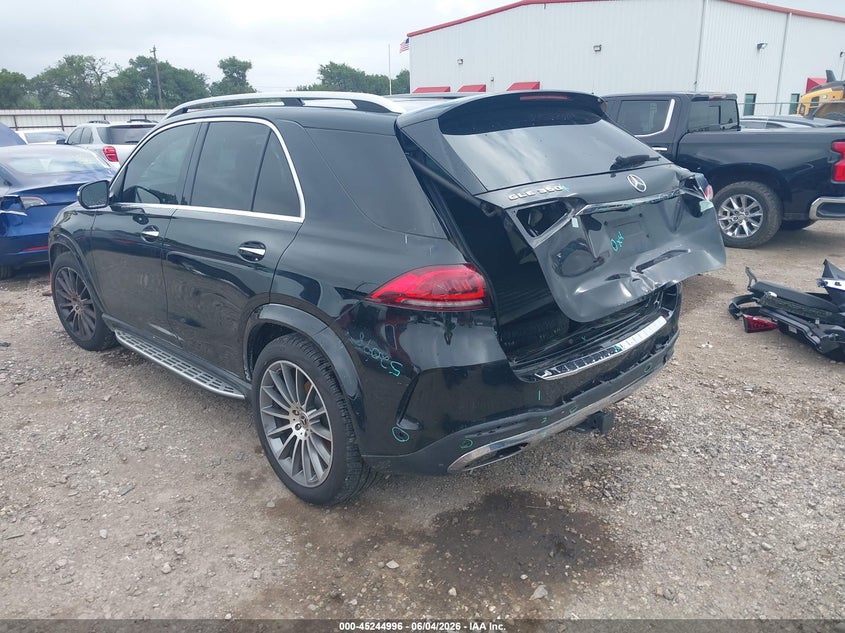 2022 Mercedes-benz Gle VIN 4JGFB4KB3NA622583 IAAI salvage auction — REAR END, Salvage Title, sold $26,250 on 2026-07-28 (photo 3)