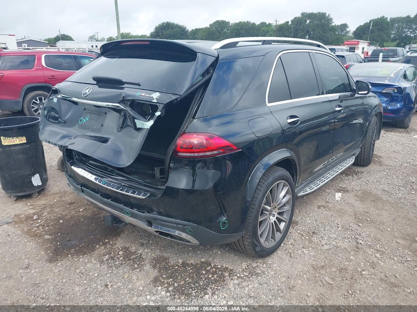 2022 Mercedes-benz Gle VIN 4JGFB4KB3NA622583 IAAI salvage auction — REAR END, Salvage Title, sold $26,250 on 2026-07-28 (photo 4)
