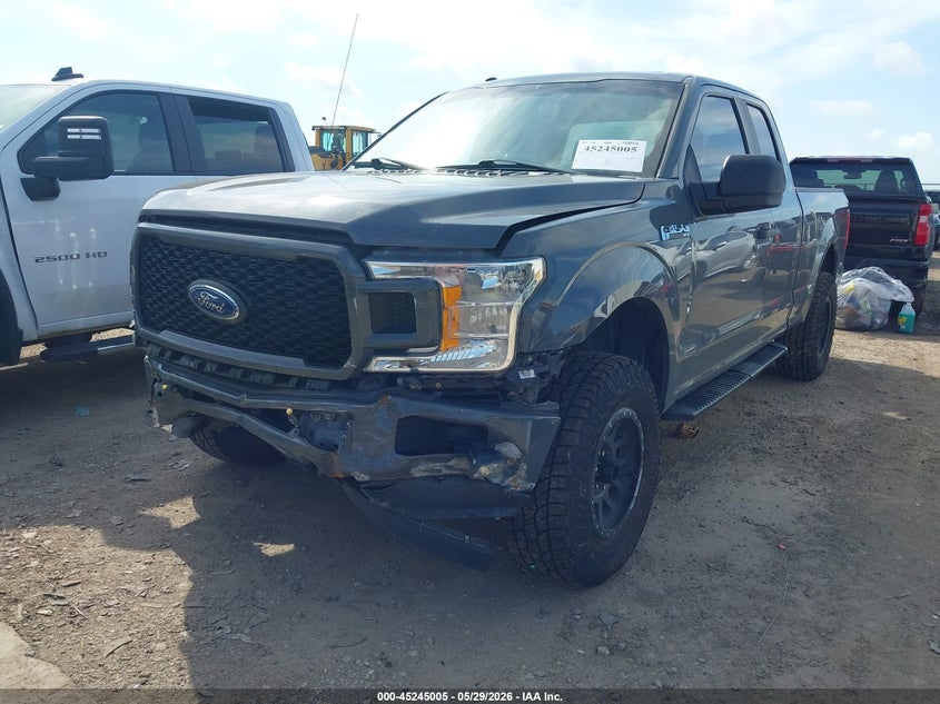 2018 Ford F-150 VIN 1FTFX1E58JFC62833 IAAI salvage auction — FRONT END, Salvage Title, sold $6,600 on 2026-07-28 (photo 2)