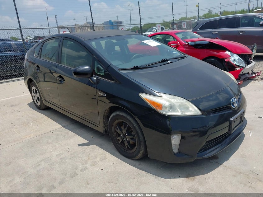 2012 Toyota Prius VIN JTDKN3DU2C5448000 IAAI salvage auction — NORMAL WEAR, Original (Texas), sold $1,050 on 2026-07-13 (photo 1)