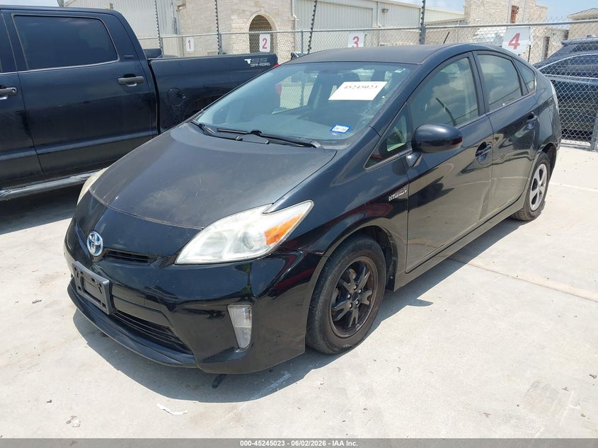 2012 Toyota Prius VIN JTDKN3DU2C5448000 IAAI salvage auction — NORMAL WEAR, Original (Texas), sold $1,050 on 2026-07-13 (photo 2)
