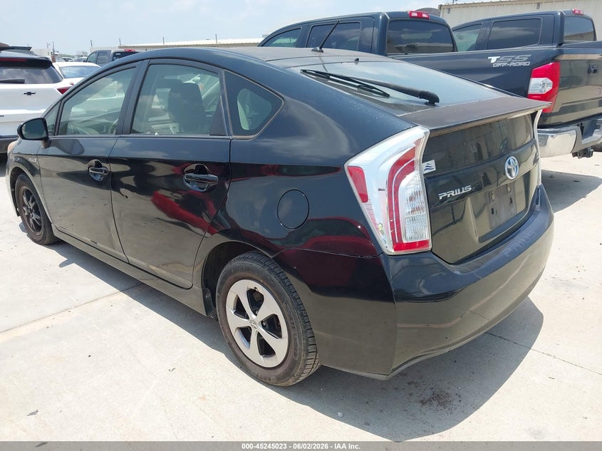 2012 Toyota Prius VIN JTDKN3DU2C5448000 IAAI salvage auction — NORMAL WEAR, Original (Texas), sold $1,050 on 2026-07-13 (photo 3)