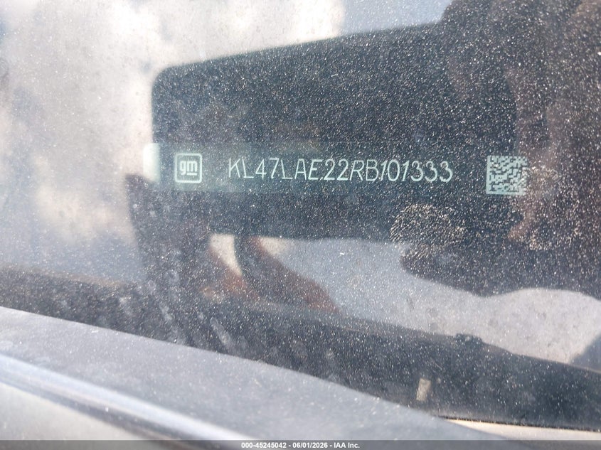 2024 Buick Envista VIN KL47LAE22RB101333 IAAI salvage auction — SIDE, Salvage (Texas), sold $6,400 on 2026-07-30 (photo 9)