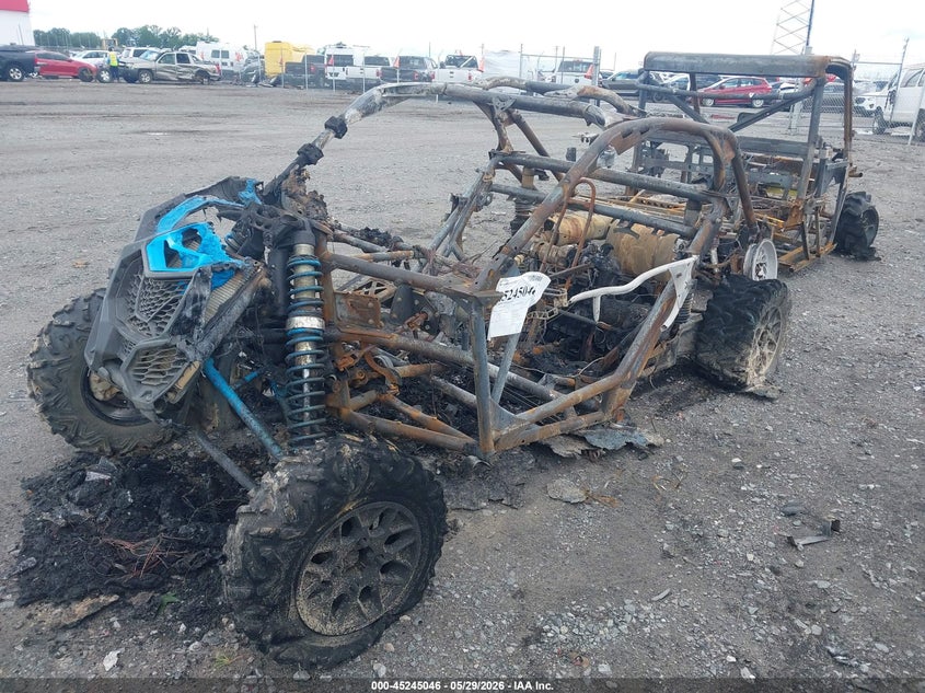 2021 Can-am/ brp Maverick VIN 3JBVGAY4XMK001155 IAAI salvage auction — TOTAL BURN, Parts Only (Arkansas), sold $25 on 2026-09-02 (photo 2)