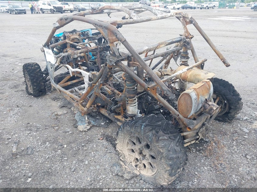 2021 Can-am/ brp Maverick VIN 3JBVGAY4XMK001155 IAAI salvage auction — TOTAL BURN, Parts Only (Arkansas), sold $25 on 2026-09-02 (photo 3)