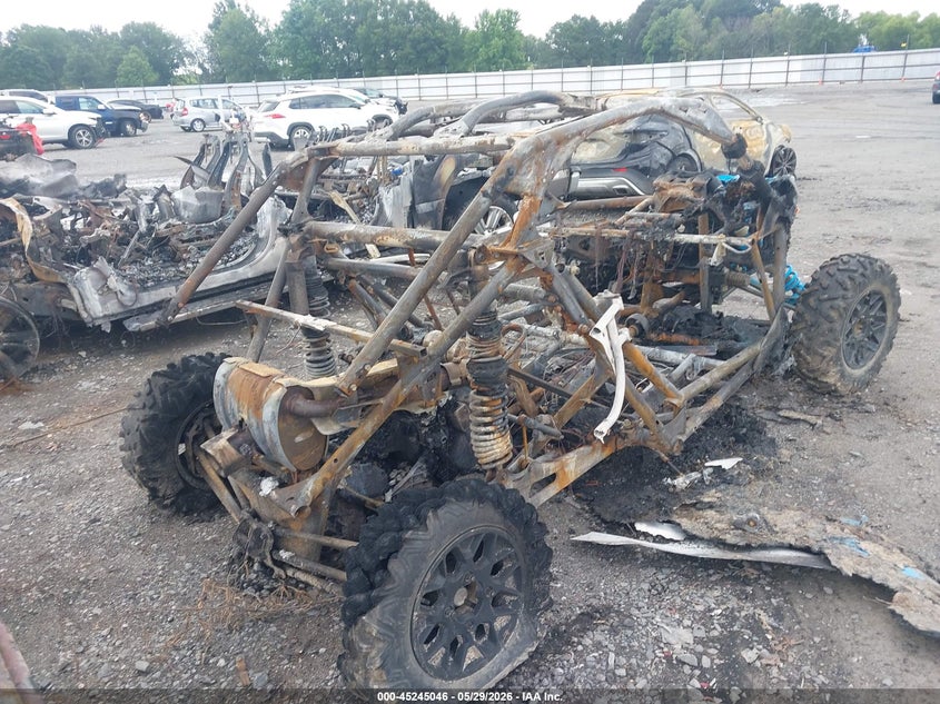 2021 Can-am/ brp Maverick VIN 3JBVGAY4XMK001155 IAAI salvage auction — TOTAL BURN, Parts Only (Arkansas), sold $25 on 2026-09-02 (photo 4)