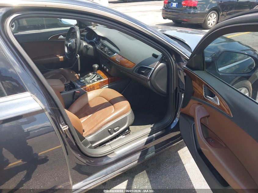 2014 Audi A6 VIN WAUGFAFC5EN065308 IAAI salvage auction — LEFT REAR, Salvage (South Carolina), sold $1,000 on 2026-07-08 (photo 5)