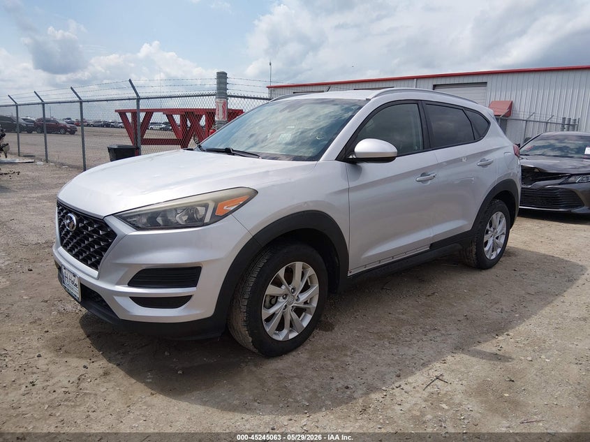 2019 Hyundai Tucson VIN KM8J33A47KU927017 IAAI salvage auction — HAIL, Salvage Title, sold $3,600 on 2026-07-24 (photo 2)