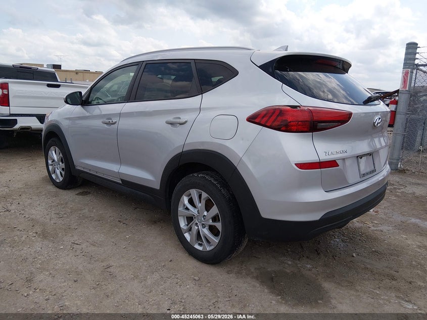 2019 Hyundai Tucson VIN KM8J33A47KU927017 IAAI salvage auction — HAIL, Salvage Title, sold $3,600 on 2026-07-24 (photo 3)