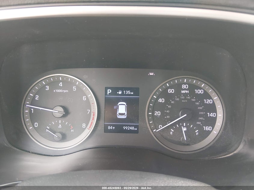2019 Hyundai Tucson VIN KM8J33A47KU927017 IAAI salvage auction — HAIL, Salvage Title, sold $3,600 on 2026-07-24 (photo 7)