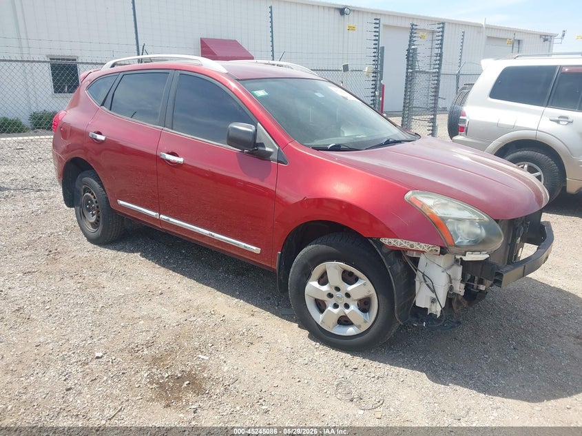 2015 Nissan Rogue VIN JN8AS5MV5FW750912 IAAI salvage auction — FRONT & REAR, Salvage Title, sold $400 on 2026-07-20 (photo 1)
