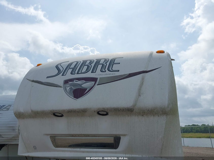 2010 Palomino Sabre VIN 4X4FSRG2XA3002123 IAAI salvage auction — ROOF, Clear (Tennessee), sold $800 on 2026-07-15 (photo 6)