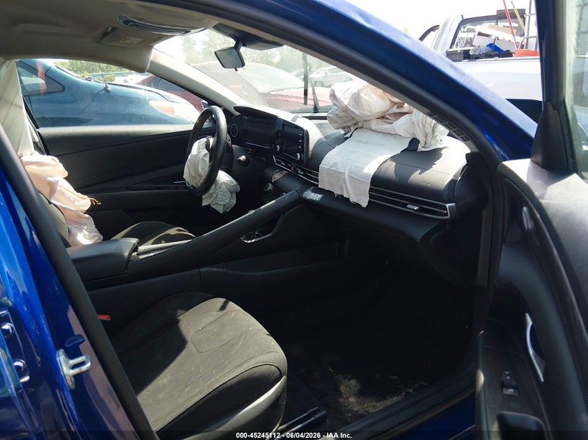 2021 Hyundai Elantra VIN 5NPLS4AG0MH020056 IAAI salvage auction — FRONT END, Salvage Title, sold $1,100 on 2026-07-07 (photo 5)