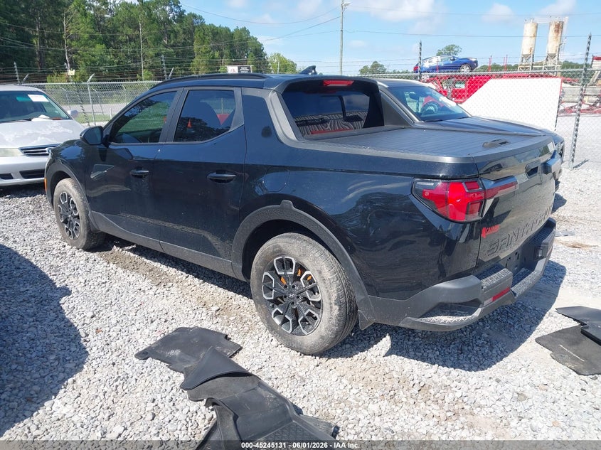 2023 Hyundai Santa cruz VIN 5NTJCDAE6PH063700 IAAI salvage auction — WATER/FLOOD, Salvage Title, sold $10,100 on 2026-07-31 (photo 3)