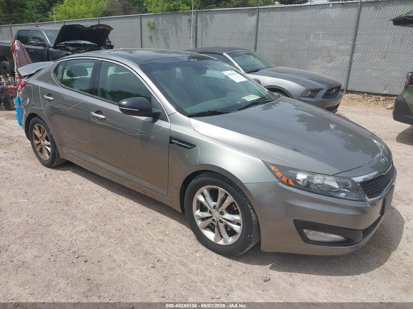 2013 Kia Optima VIN 5XXGN4A71DG231612 IAAI salvage auction — REAR END, Salvage Title, sold $925 on 2026-07-29 (photo 1)