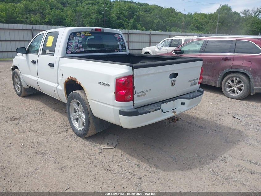 2011 Ram Dakota VIN 1D7RW3GK3BS661730 IAAI salvage auction — FRONT & REAR, Salvage (Iowa), sold $1,250 on 2026-07-21 (photo 3)