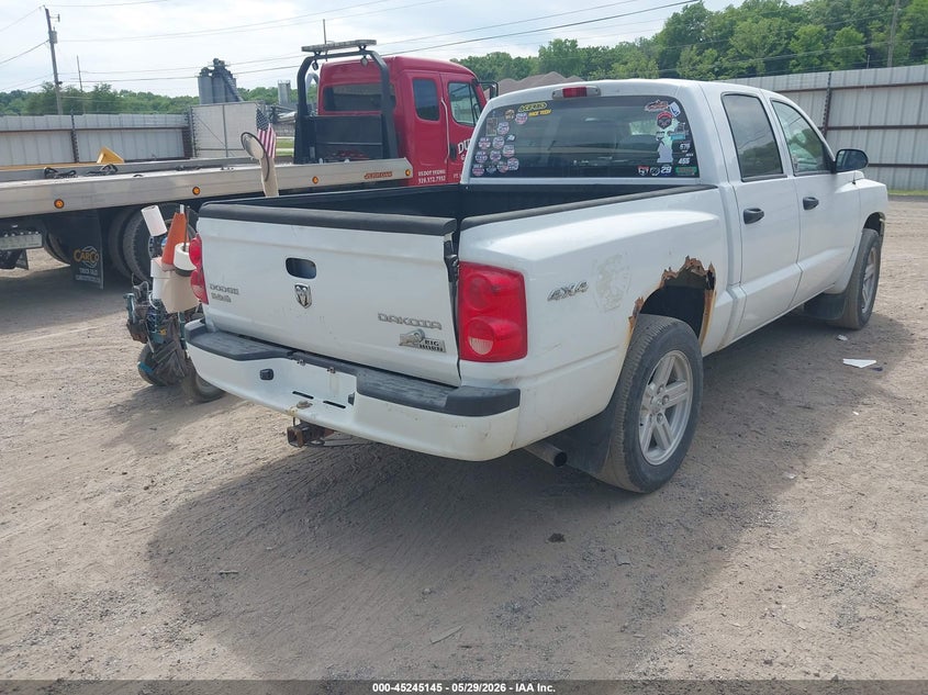 2011 Ram Dakota VIN 1D7RW3GK3BS661730 IAAI salvage auction — FRONT & REAR, Salvage (Iowa), sold $1,250 on 2026-07-21 (photo 4)