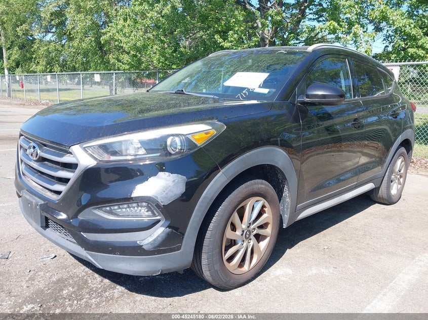 2018 Hyundai Tucson VIN KM8J33A44JU715867 IAAI salvage auction — LEFT FRONT, Salvage Title, sold $2,750 on 2026-07-20 (photo 2)