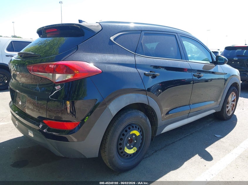2018 Hyundai Tucson VIN KM8J33A44JU715867 IAAI salvage auction — LEFT FRONT, Salvage Title, sold $2,750 on 2026-07-20 (photo 4)