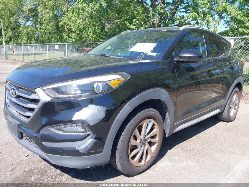 2018 Hyundai Tucson VIN KM8J33A44JU715867 IAAI salvage auction — LEFT FRONT, Salvage Title, sold $2,750 on 2026-07-20 (photo 6)