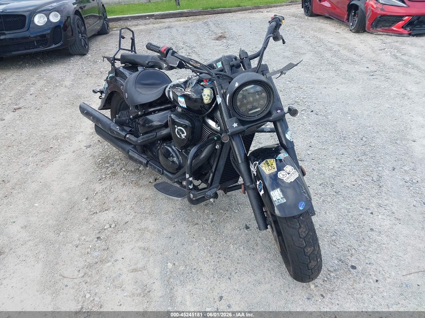 2014 Suzuki Vl 800 volusia VIN JS1VS55A6E2100107 IAAI salvage auction — RIGHT SIDE, Salvage Title, sold $975 on 2026-07-29 (photo 1)