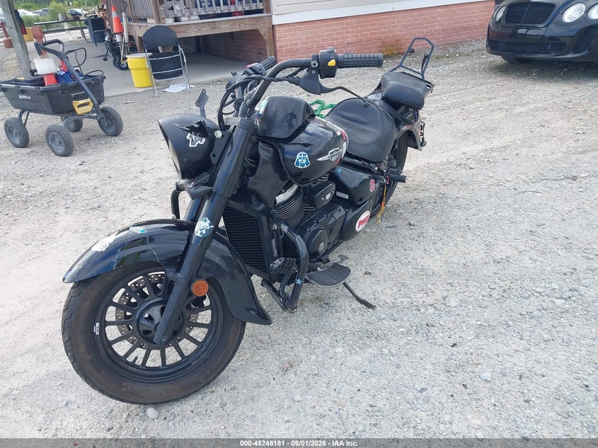 2014 Suzuki Vl 800 volusia VIN JS1VS55A6E2100107 IAAI salvage auction — RIGHT SIDE, Salvage Title, sold $975 on 2026-07-29 (photo 2)