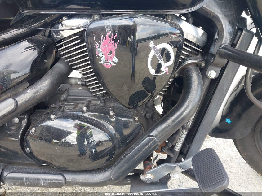 2014 Suzuki Vl 800 volusia VIN JS1VS55A6E2100107 IAAI salvage auction — RIGHT SIDE, Salvage Title, sold $975 on 2026-07-29 (photo 8)