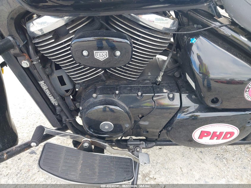 2014 Suzuki Vl 800 volusia VIN JS1VS55A6E2100107 IAAI salvage auction — RIGHT SIDE, Salvage Title, sold $975 on 2026-07-29 (photo 9)