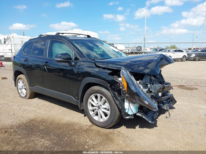 2026 Toyota Corolla cross VIN 7MUCAAAGXTV169560 IAAI salvage auction — FRONT END, Salvage (Texas), sold $3,150 on 2026-07-28 (photo 1)