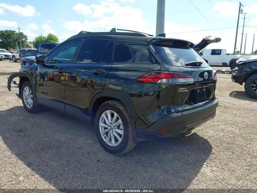 2026 Toyota Corolla cross VIN 7MUCAAAGXTV169560 IAAI salvage auction — FRONT END, Salvage (Texas), sold $3,150 on 2026-07-28 (photo 3)