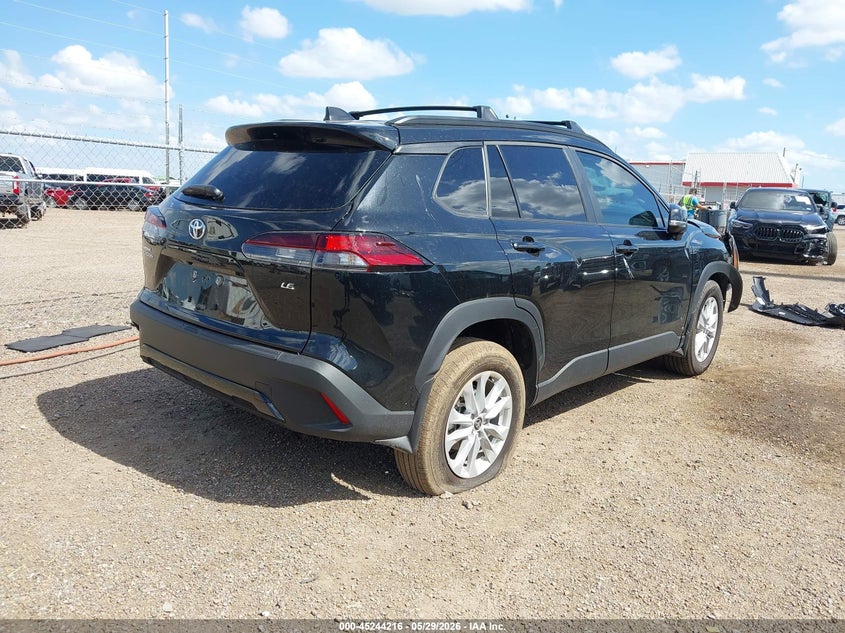 2026 Toyota Corolla cross VIN 7MUCAAAGXTV169560 IAAI salvage auction — FRONT END, Salvage (Texas), sold $3,150 on 2026-07-28 (photo 4)