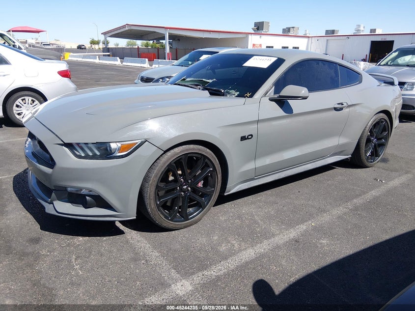 2017 Ford Mustang VIN 1FA6P8CF5H5257065 IAAI salvage auction — THEFT, Salvage (Nevada), sold $12,675 on 2026-07-31 (photo 2)
