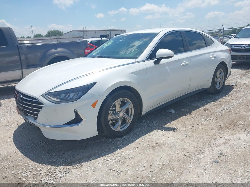 2022 Hyundai Sonata VIN 5NPEG4JA3NH133605 IAAI salvage auction — HAIL, Salvage Title, sold $3,150 on 2026-07-20 (photo 2)