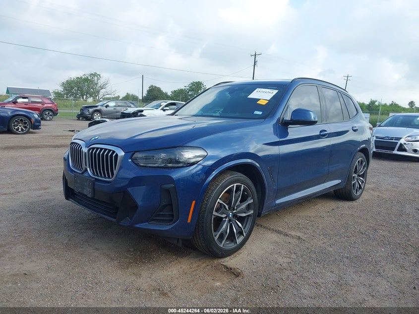 2022 BMW X3 VIN 5UX43DP08N9K59472 IAAI salvage auction — ELECTRICAL, Salvage Title, sold $12,000 on 2026-07-31 (photo 2)