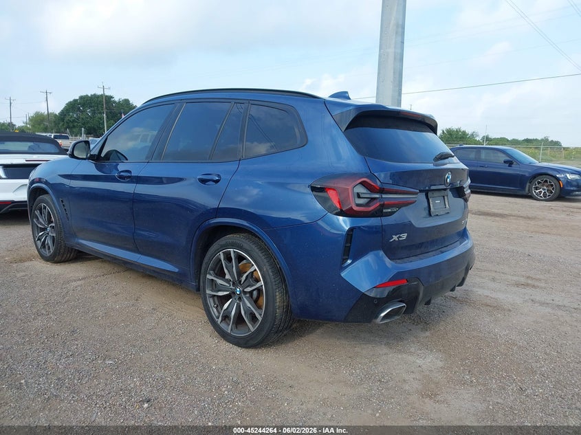 2022 BMW X3 VIN 5UX43DP08N9K59472 IAAI salvage auction — ELECTRICAL, Salvage Title, sold $12,000 on 2026-07-31 (photo 3)