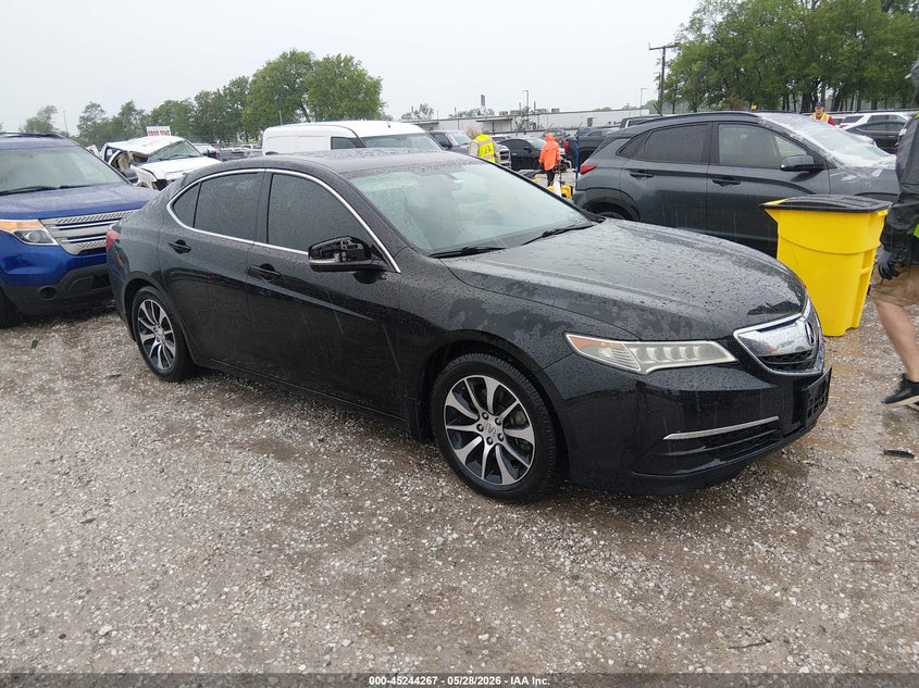 2016 Acura Tlx VIN 19UUB1F39GA015766 IAAI salvage auction — HAIL, Salvage Title, sold $3,450 on 2026-08-03 (photo 1)