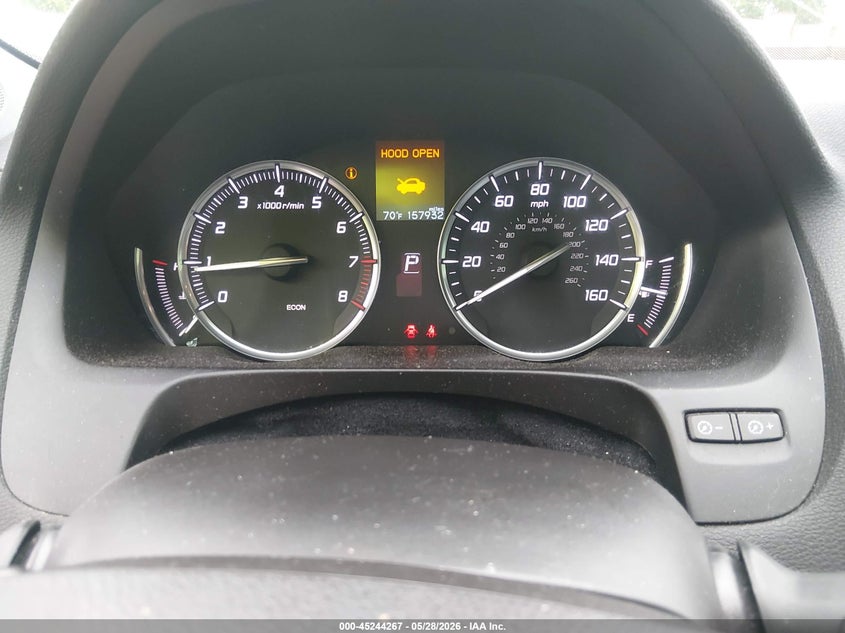 2016 Acura Tlx VIN 19UUB1F39GA015766 IAAI salvage auction — HAIL, Salvage Title, sold $3,450 on 2026-08-03 (photo 7)