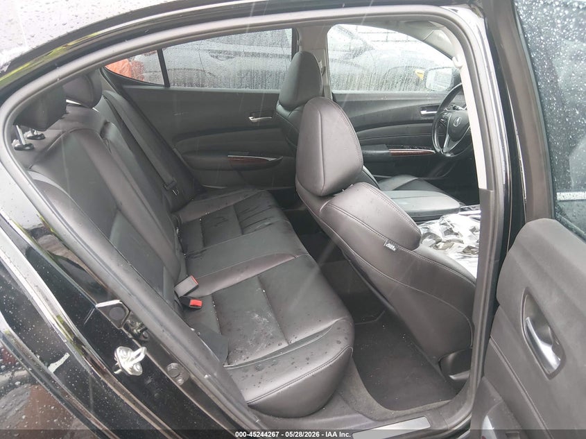 2016 Acura Tlx VIN 19UUB1F39GA015766 IAAI salvage auction — HAIL, Salvage Title, sold $3,450 on 2026-08-03 (photo 8)