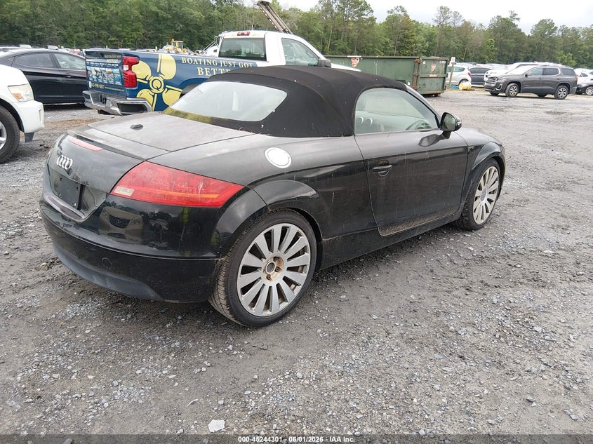 2008 Audi Tt VIN TRUMF38J181012538 IAAI salvage auction — NORMAL WEAR, Clear (South Carolina), sold $900 on 2026-07-14 (photo 4)
