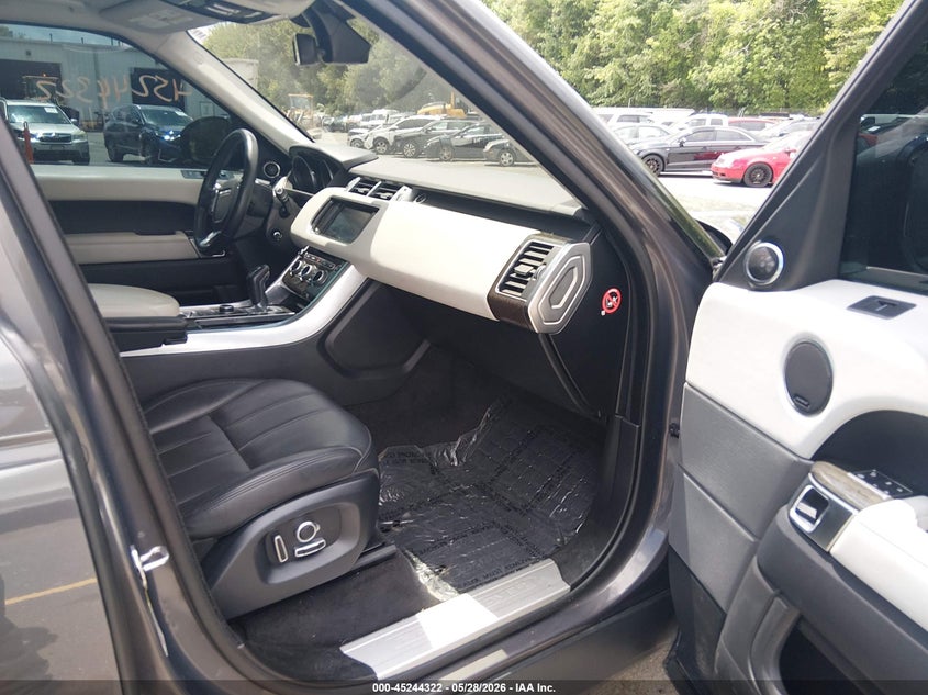 2016 Land rover Range rover sport VIN SALWR2VFXGA644353 IAAI salvage auction — LEFT FRONT, Salvage Title, sold $6,750 on 2026-07-09 (photo 5)